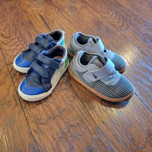 Two pair toddler shoes